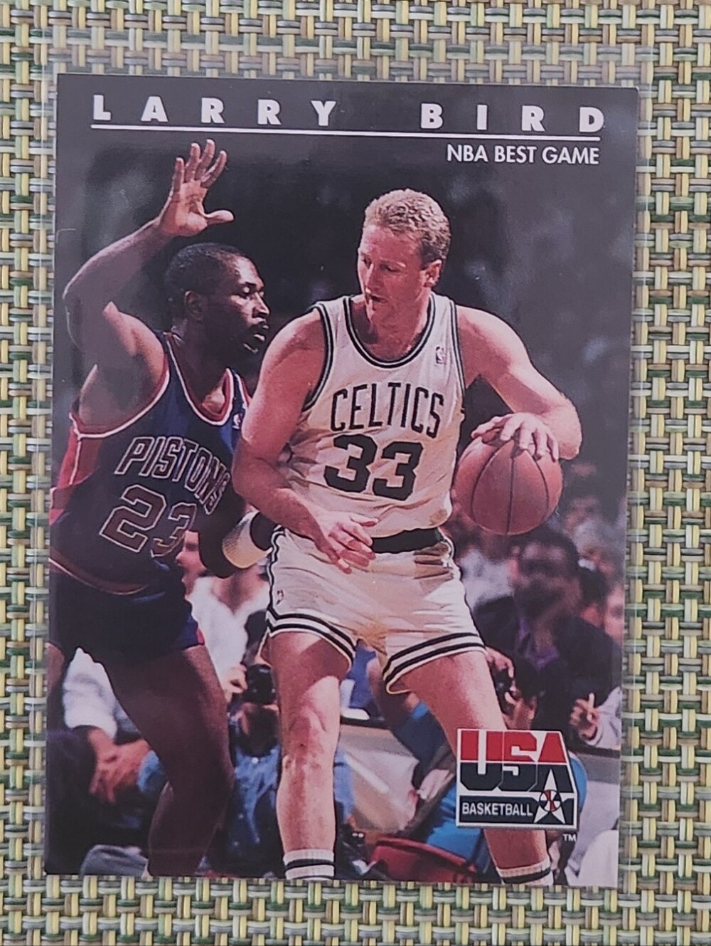 Larry Bird Celtics Basketball Card
